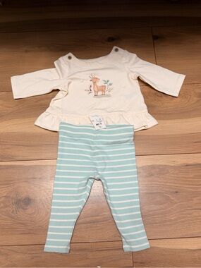 Cloud Island Baby Girl Outfit